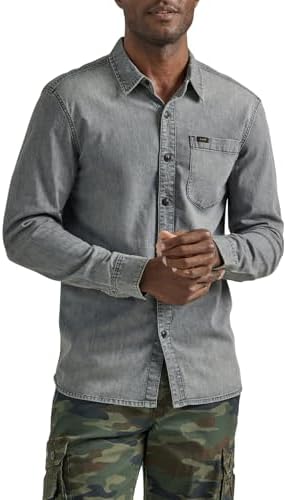 Amazon.com: Lee Men's Extreme Motion All Purpose Long Sleeve